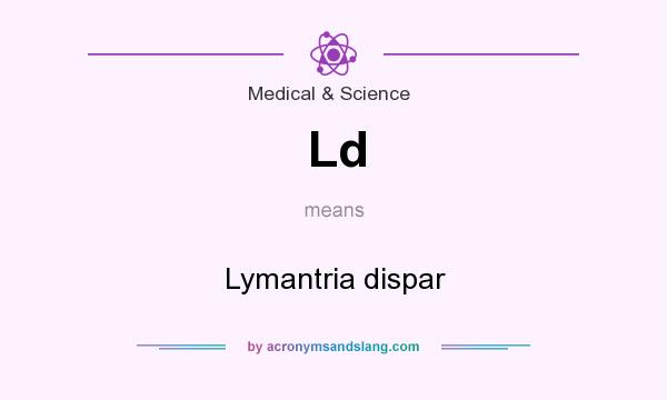 What does Ld mean? It stands for Lymantria dispar