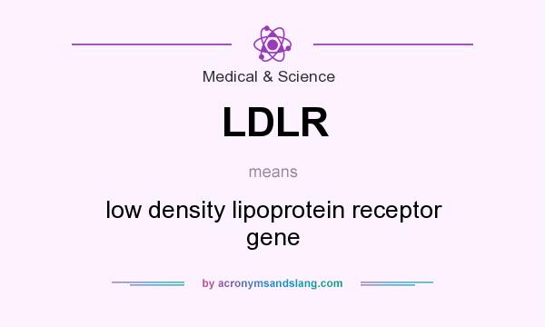 What does LDLR mean? It stands for low density lipoprotein receptor gene