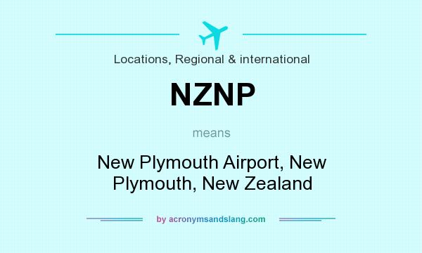 What does NZNP mean? It stands for New Plymouth Airport, New Plymouth, New Zealand