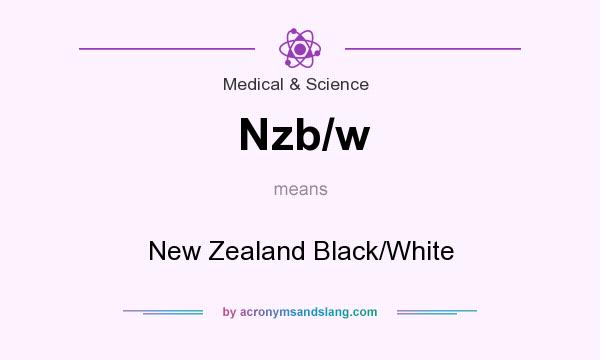 What does Nzb/w mean? It stands for New Zealand Black/White