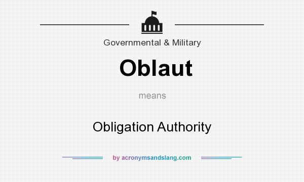 What does Oblaut mean? It stands for Obligation Authority