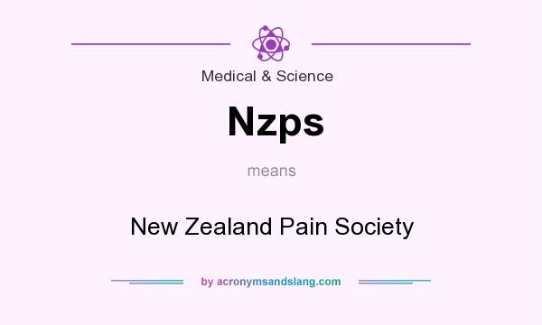What does Nzps mean? It stands for New Zealand Pain Society