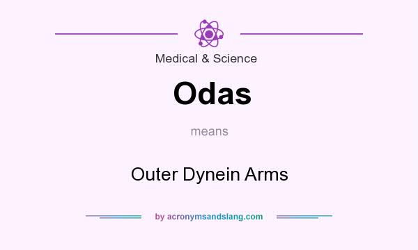What does Odas mean? It stands for Outer Dynein Arms