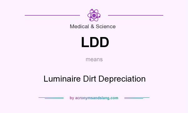 What does LDD mean? It stands for Luminaire Dirt Depreciation