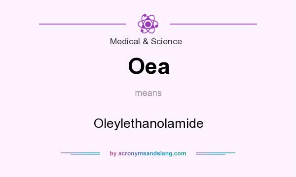 What does Oea mean? It stands for Oleylethanolamide