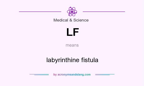 What does LF mean? It stands for labyrinthine fistula