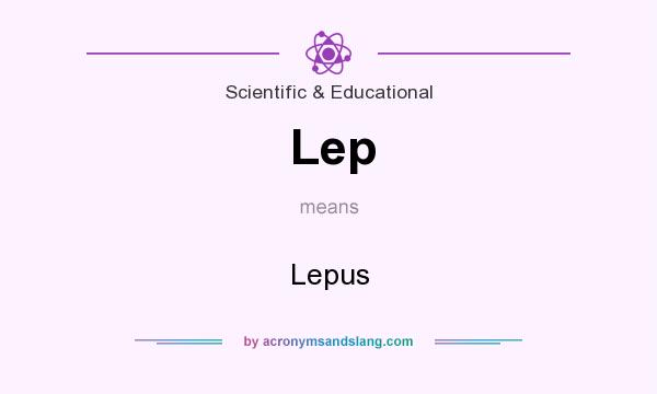 What does Lep mean? It stands for Lepus