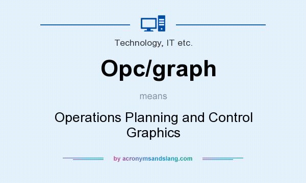 What does Opc/graph mean? It stands for Operations Planning and Control Graphics