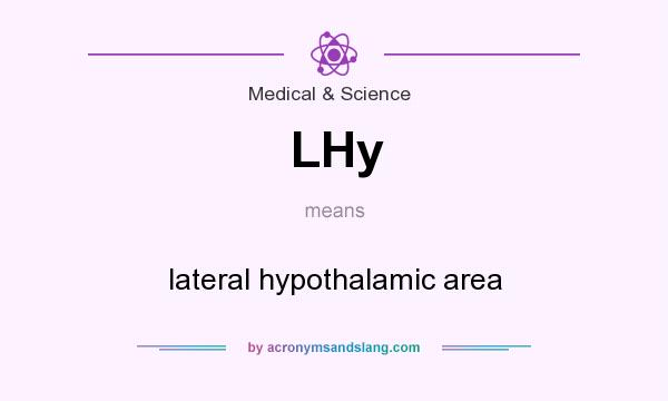 What does LHy mean? It stands for lateral hypothalamic area