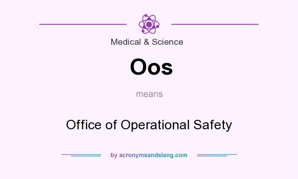 What does Oos mean? It stands for Office of Operational Safety