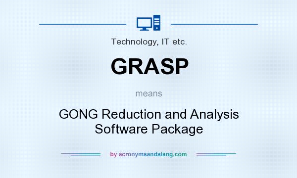 What does GRASP mean? It stands for GONG Reduction and Analysis Software Package