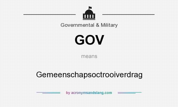 What does GOV mean? It stands for Gemeenschapsoctrooiverdrag