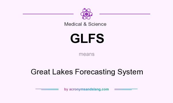 What does GLFS mean? It stands for Great Lakes Forecasting System
