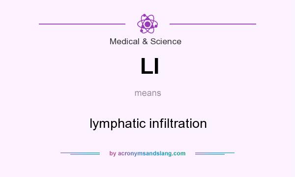 What does LI mean? It stands for lymphatic infiltration