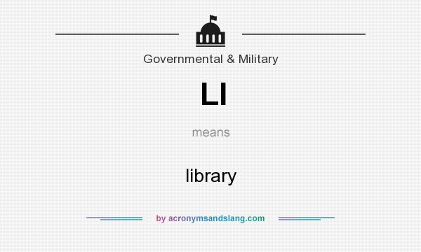 What does LI mean? It stands for library