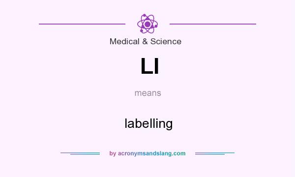 What does LI mean? It stands for labelling