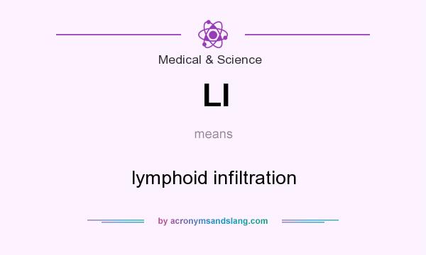 What does LI mean? It stands for lymphoid infiltration
