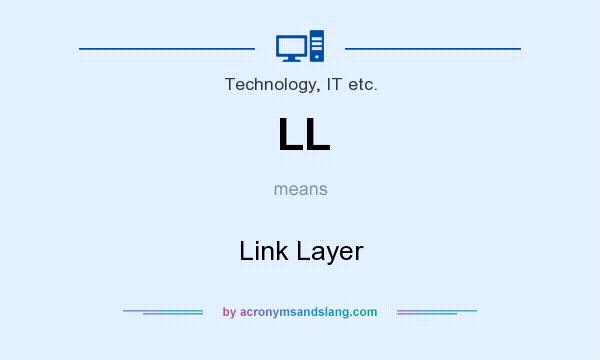 What does LL mean? It stands for Link Layer