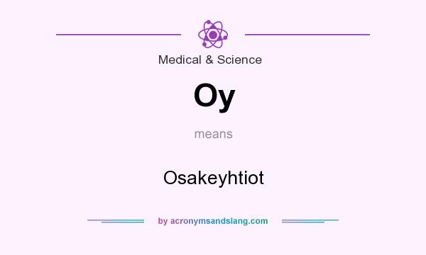 What does Oy mean? It stands for Osakeyhtiot