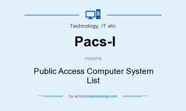 What does Pacs-l mean? It stands for Public Access Computer System List