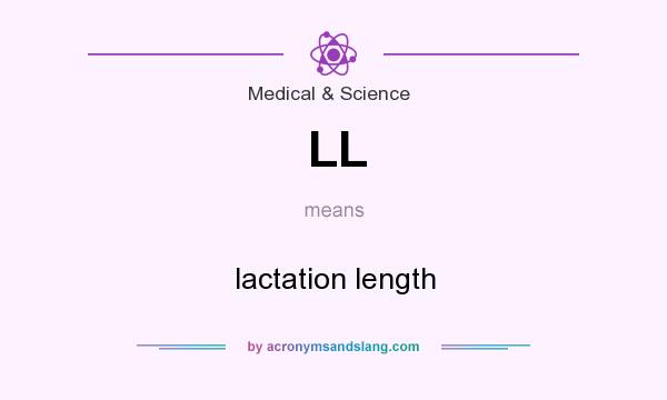 What does LL mean? It stands for lactation length