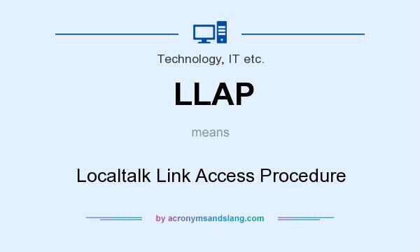 What does LLAP mean? It stands for Localtalk Link Access Procedure