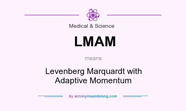 What does LMAM mean? It stands for Levenberg Marquardt with Adaptive Momentum