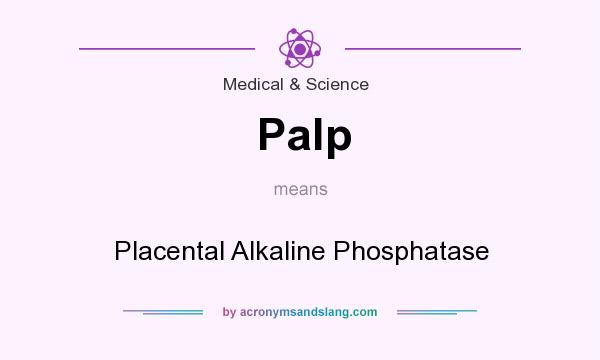 What does Palp mean? It stands for Placental Alkaline Phosphatase