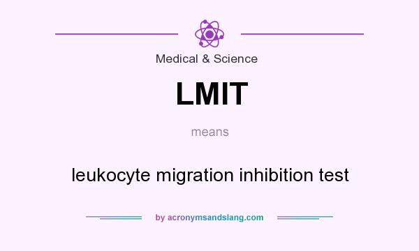 What does LMIT mean? It stands for leukocyte migration inhibition test