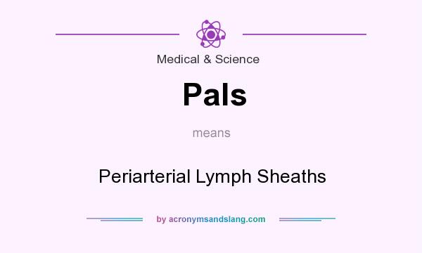 What does Pals mean? It stands for Periarterial Lymph Sheaths