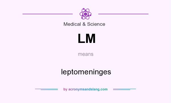 What does LM mean? It stands for leptomeninges