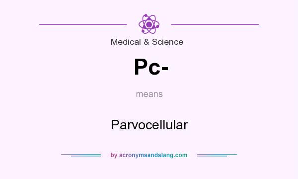 What does Pc- mean? It stands for Parvocellular