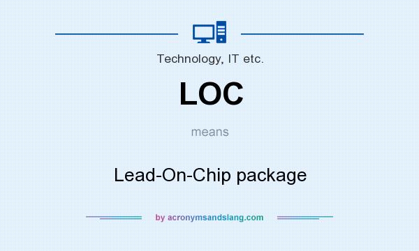 What does LOC mean? It stands for Lead-On-Chip package
