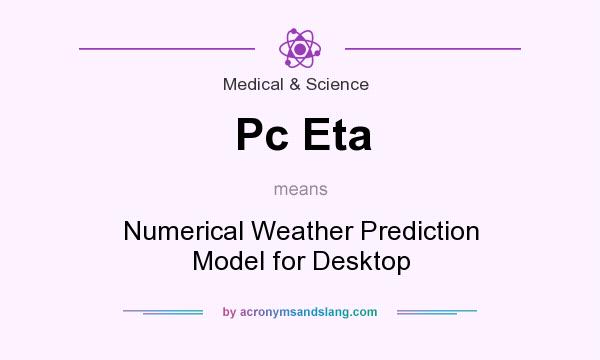 What does Pc Eta mean? It stands for Numerical Weather Prediction Model for Desktop