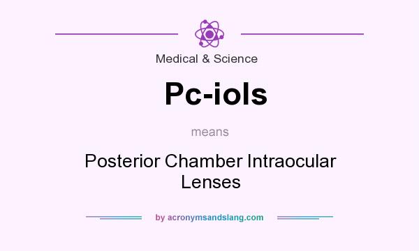 What does Pc-iols mean? It stands for Posterior Chamber Intraocular Lenses