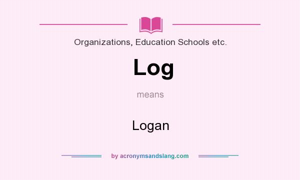 What does Log mean? It stands for Logan