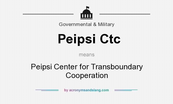 What does Peipsi Ctc mean? It stands for Peipsi Center for Transboundary Cooperation