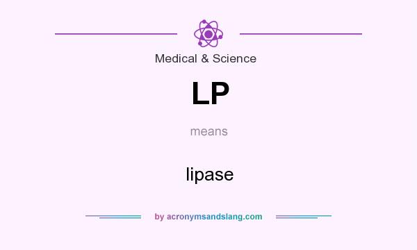 What does LP mean? It stands for lipase