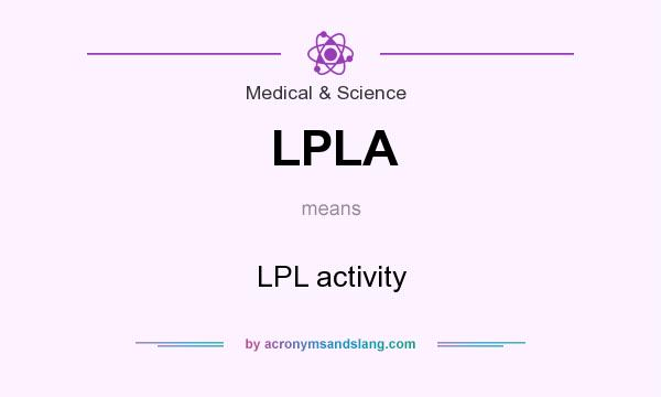 What does LPLA mean? It stands for LPL activity
