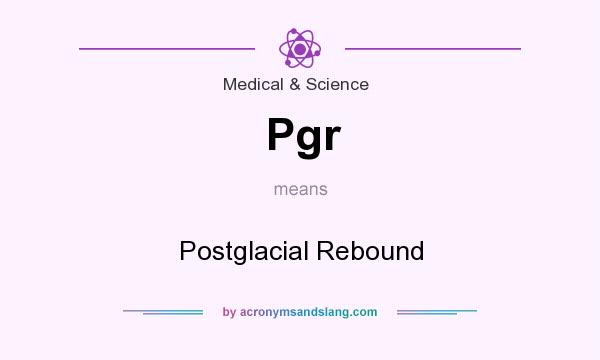 What does Pgr mean? It stands for Postglacial Rebound