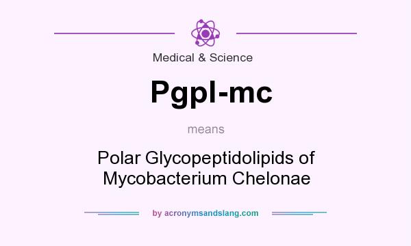 What does Pgpl-mc mean? It stands for Polar Glycopeptidolipids of Mycobacterium Chelonae