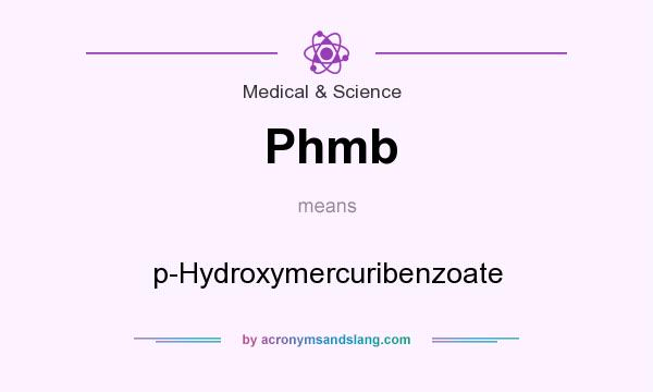 What does Phmb mean? It stands for p-Hydroxymercuribenzoate