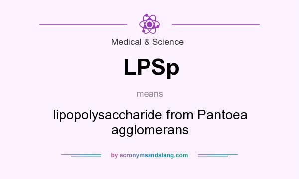 What does LPSp mean? It stands for lipopolysaccharide from Pantoea agglomerans
