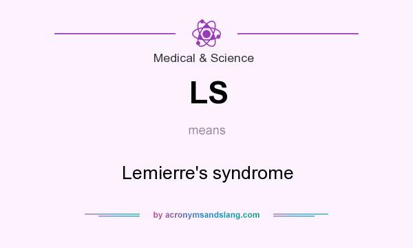 What does LS mean? It stands for Lemierre`s syndrome