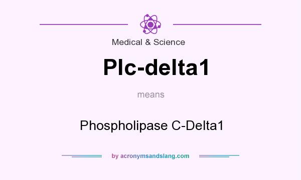 What does Plc-delta1 mean? It stands for Phospholipase C-Delta1