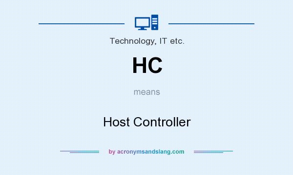 What does HC mean? It stands for Host Controller