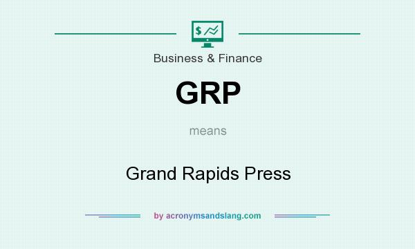 What does GRP mean? It stands for Grand Rapids Press