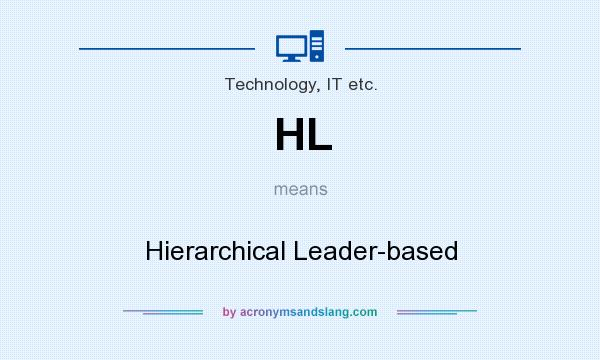What does HL mean? It stands for Hierarchical Leader-based