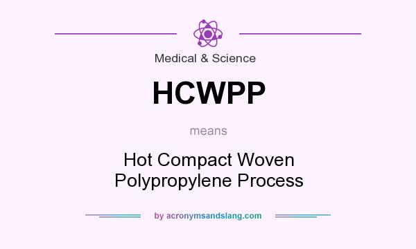 What does HCWPP mean? It stands for Hot Compact Woven Polypropylene Process