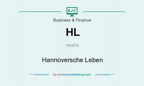 What does HL mean? It stands for Hannoversche Leben